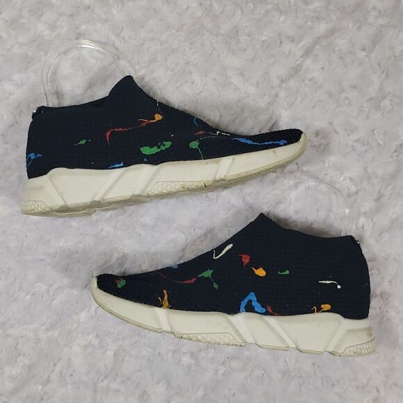 The Wishbone Collection size 10 slip on sneakers Pop of Paint Splash - Picture 3 of 7